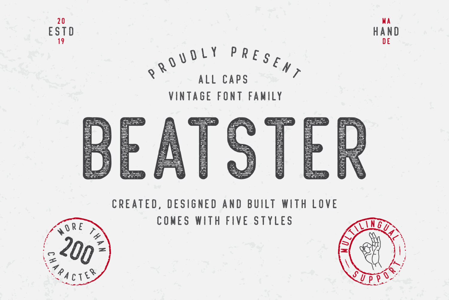 Beatster Free Font Free Font