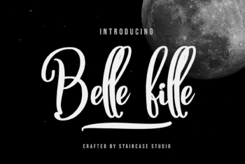 Belle Fille Free Font