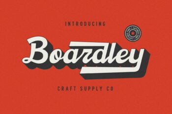 Boardley Script Free Font