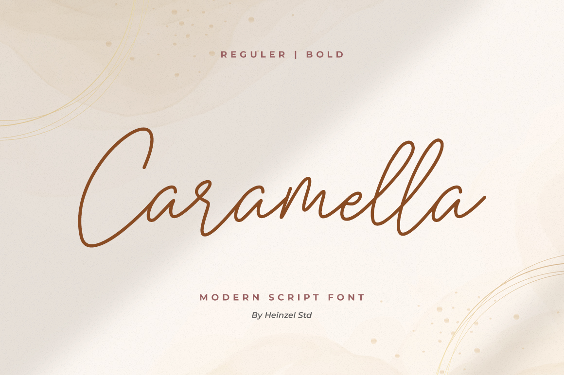 Caramella Modern Script Free Font