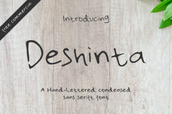 Deshinta Free Font