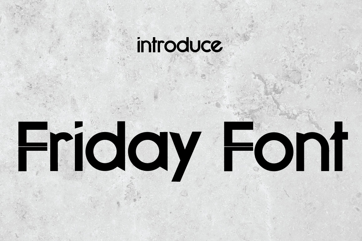 Happy Friday Font