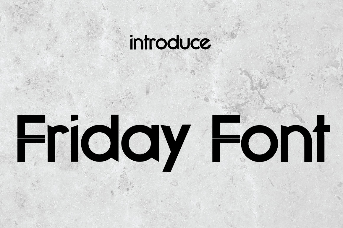 Friday Free Font