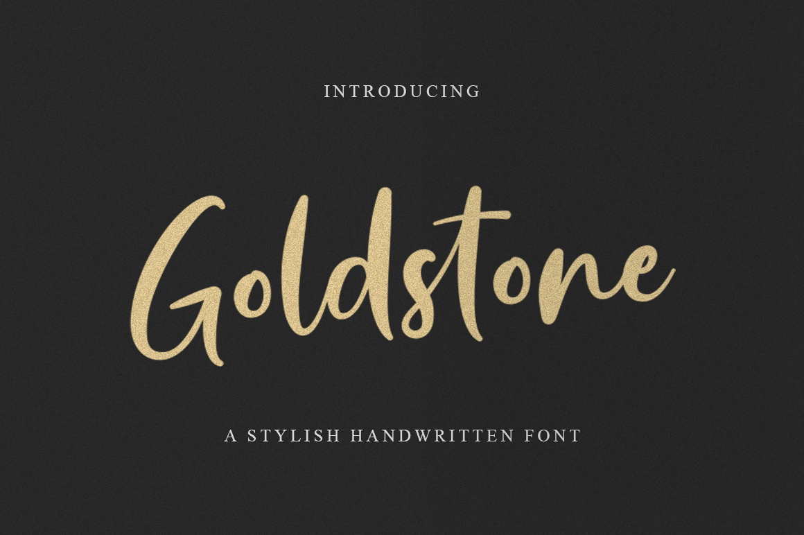 Goldstone Free Font