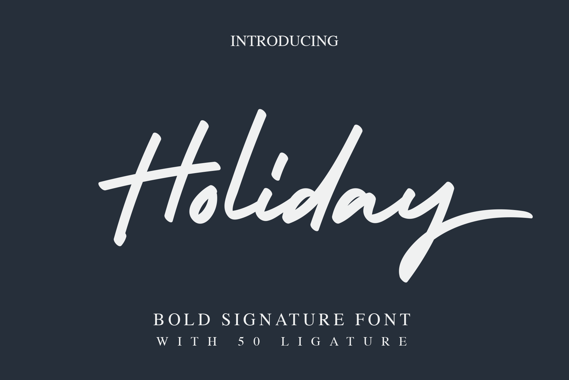 Holiday Free Font