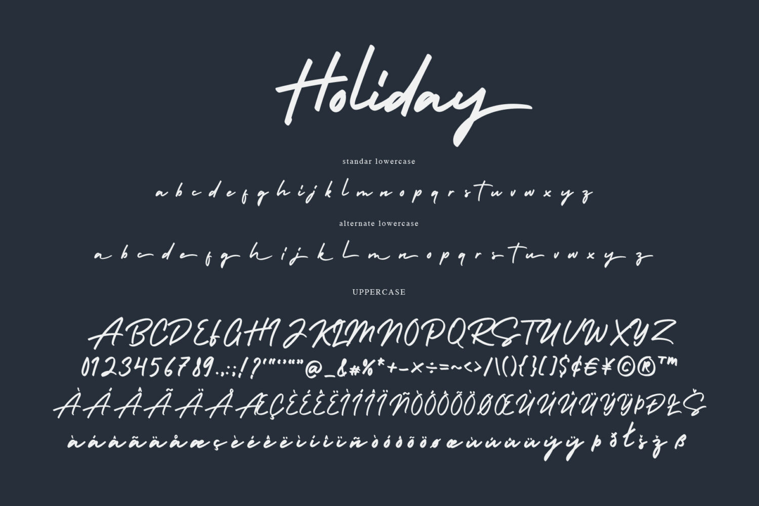 Holiday Free Font