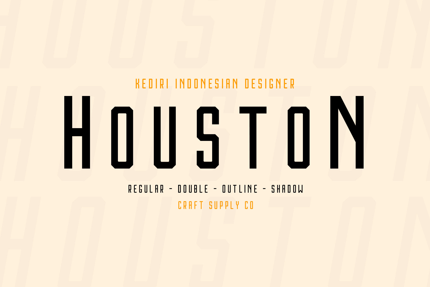 Houston Free Font Family