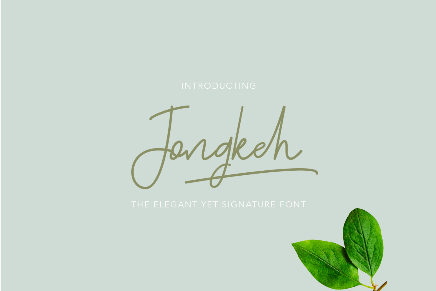 Jongkeh Free Font