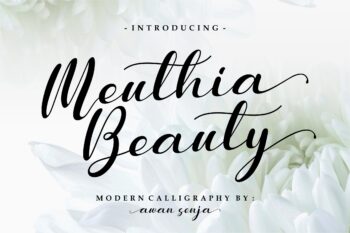 Meuthia Beauty Free Font