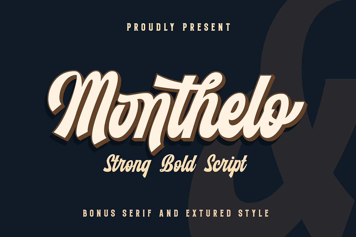 Monthelo Free Font