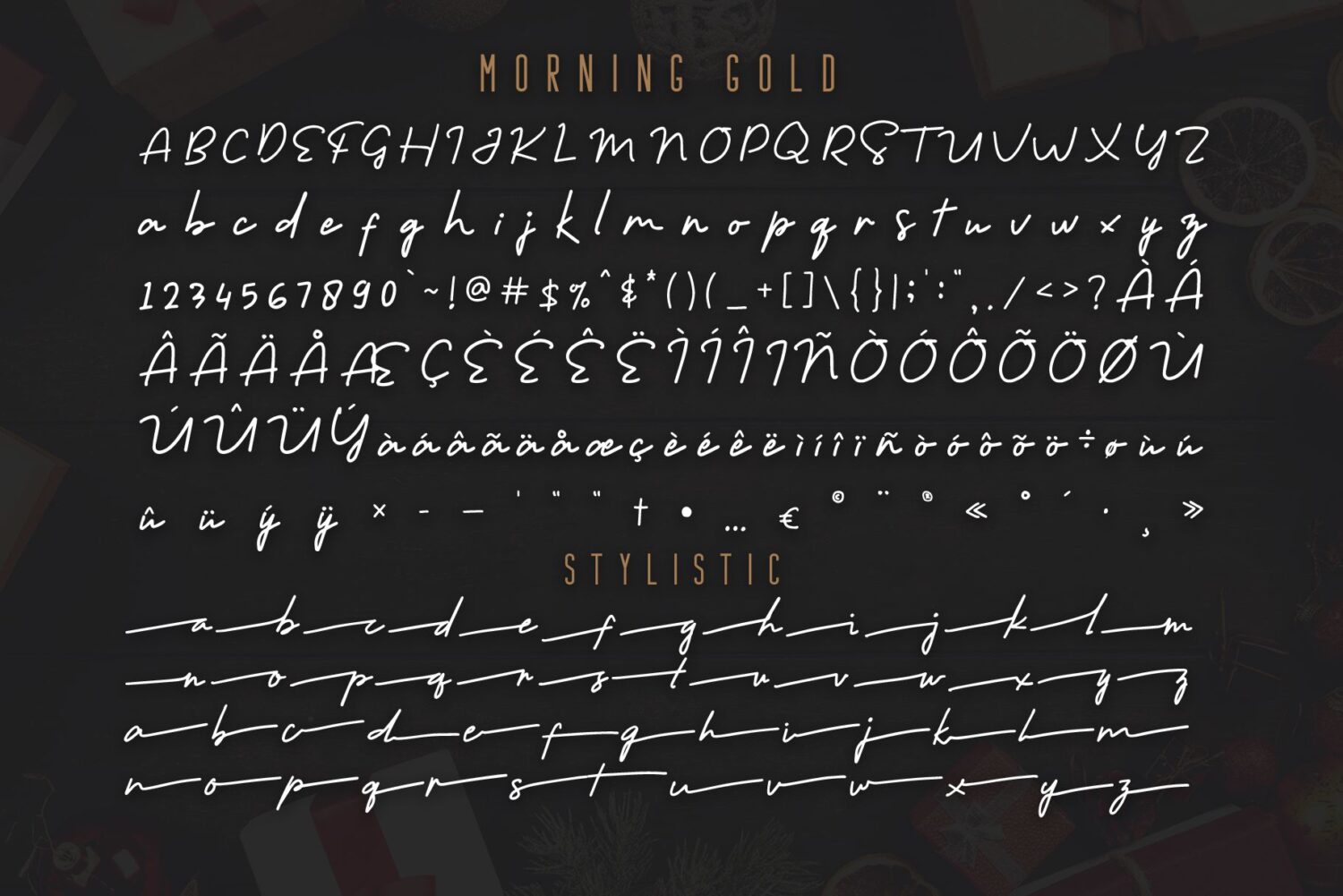 Morning Gold Free Font