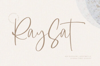 RaySat Free Font