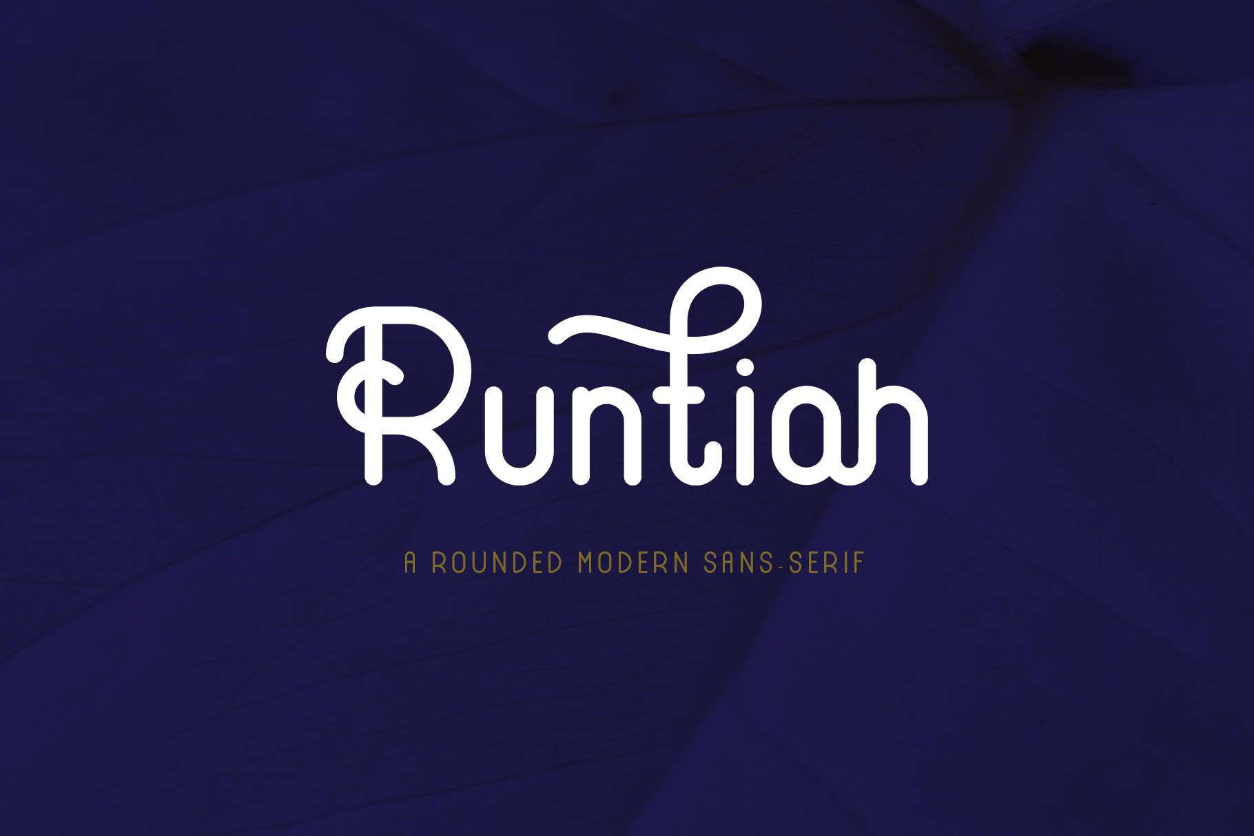 Runtiah Free Font