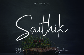 Saithik Free Font