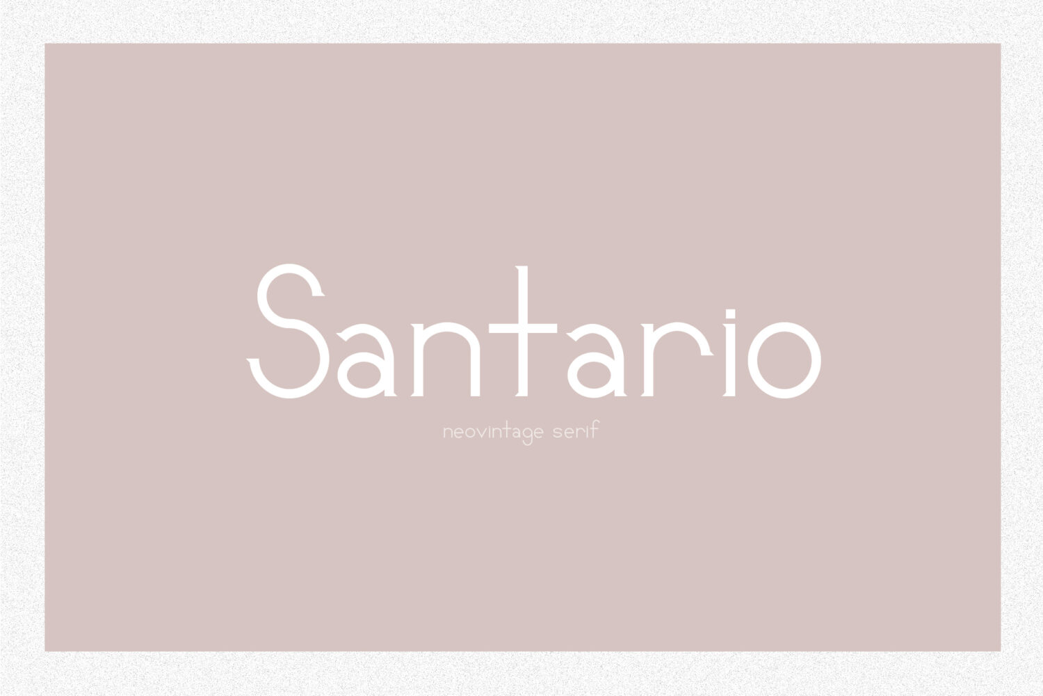 Santario Free Font