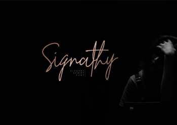 Signathy Free Font