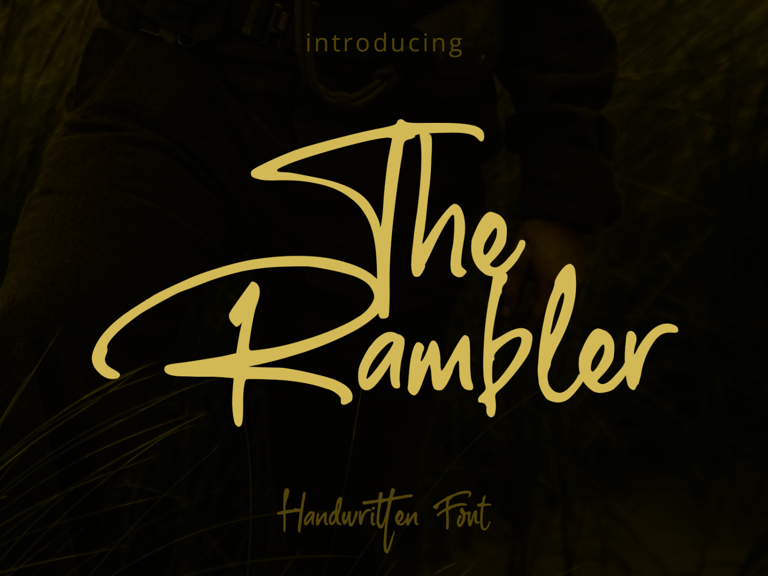 The Rumbler Free Font