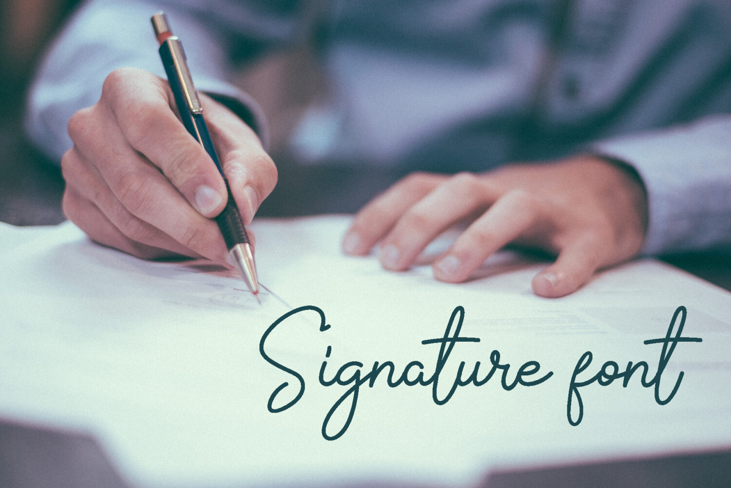 The Signate Free Font