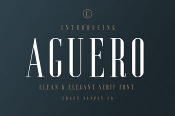 Aguero Serif Free Font