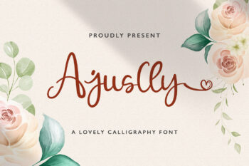 Ajuslly Free Font