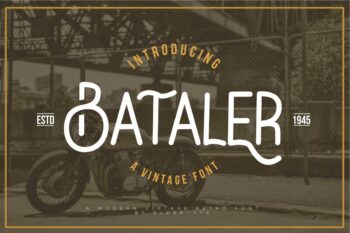 Bataler Free Font