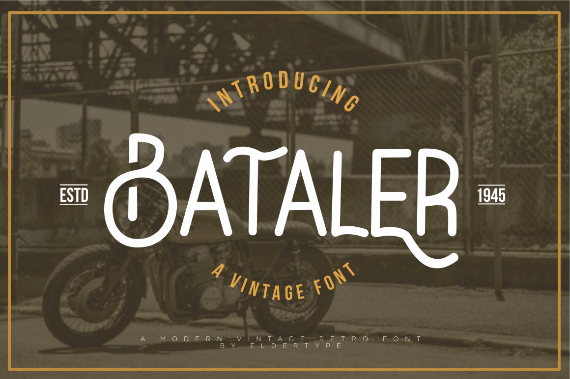 Bataler Free Font