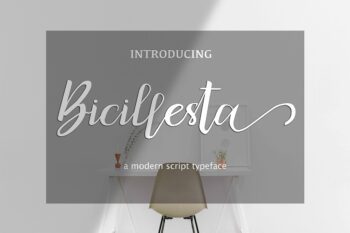 Bicillesta Free Font