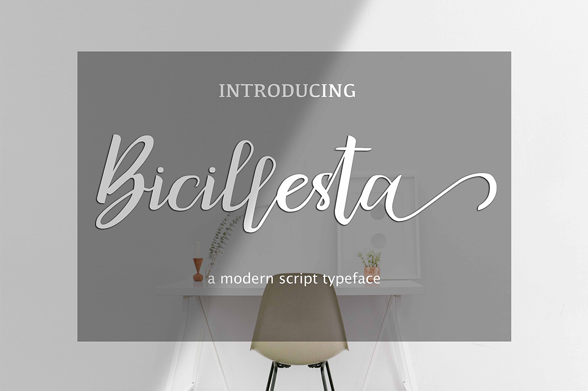 Bicillesta Free Font