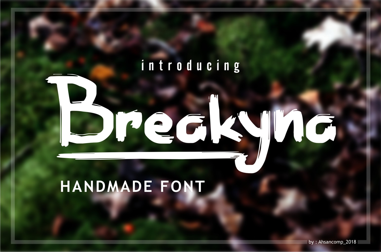 Breakyna Free Font