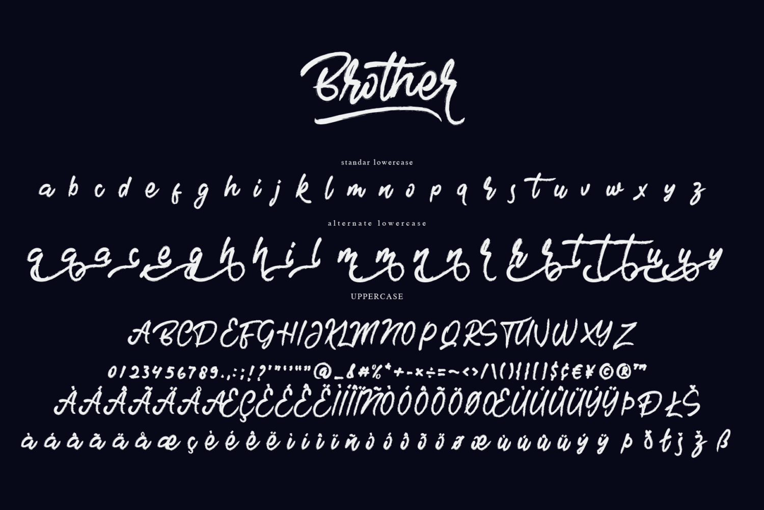 Brother Free Font