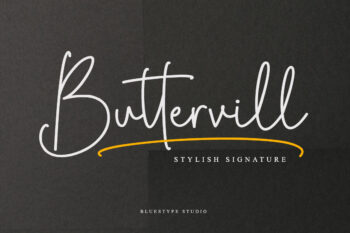 Buttervill Free Font