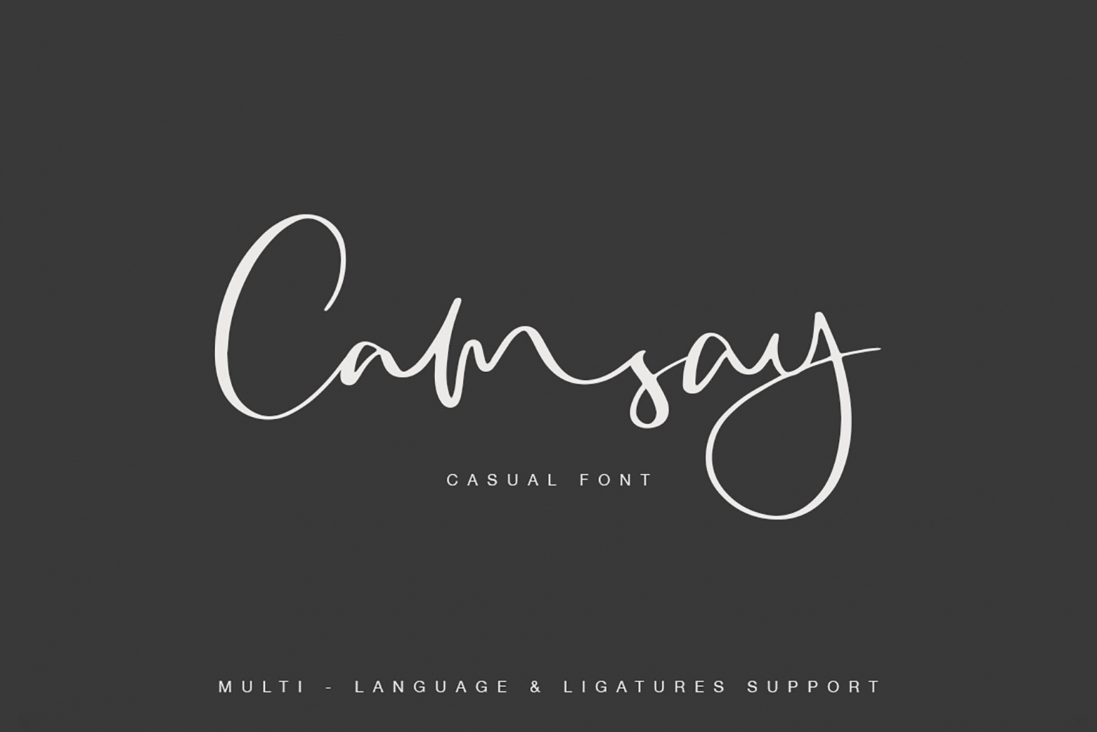 Camsay Script Font