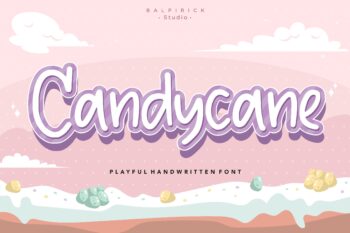 Candycane Playful Free Font