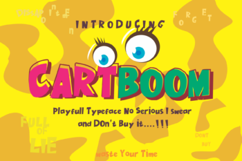 Cartboom Free Font