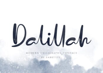 Dalillah Free Font