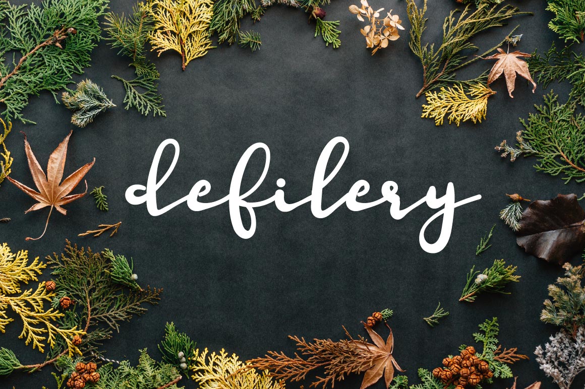 Defilery Script Free Font