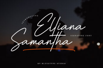 Elliana Samantha Free Font