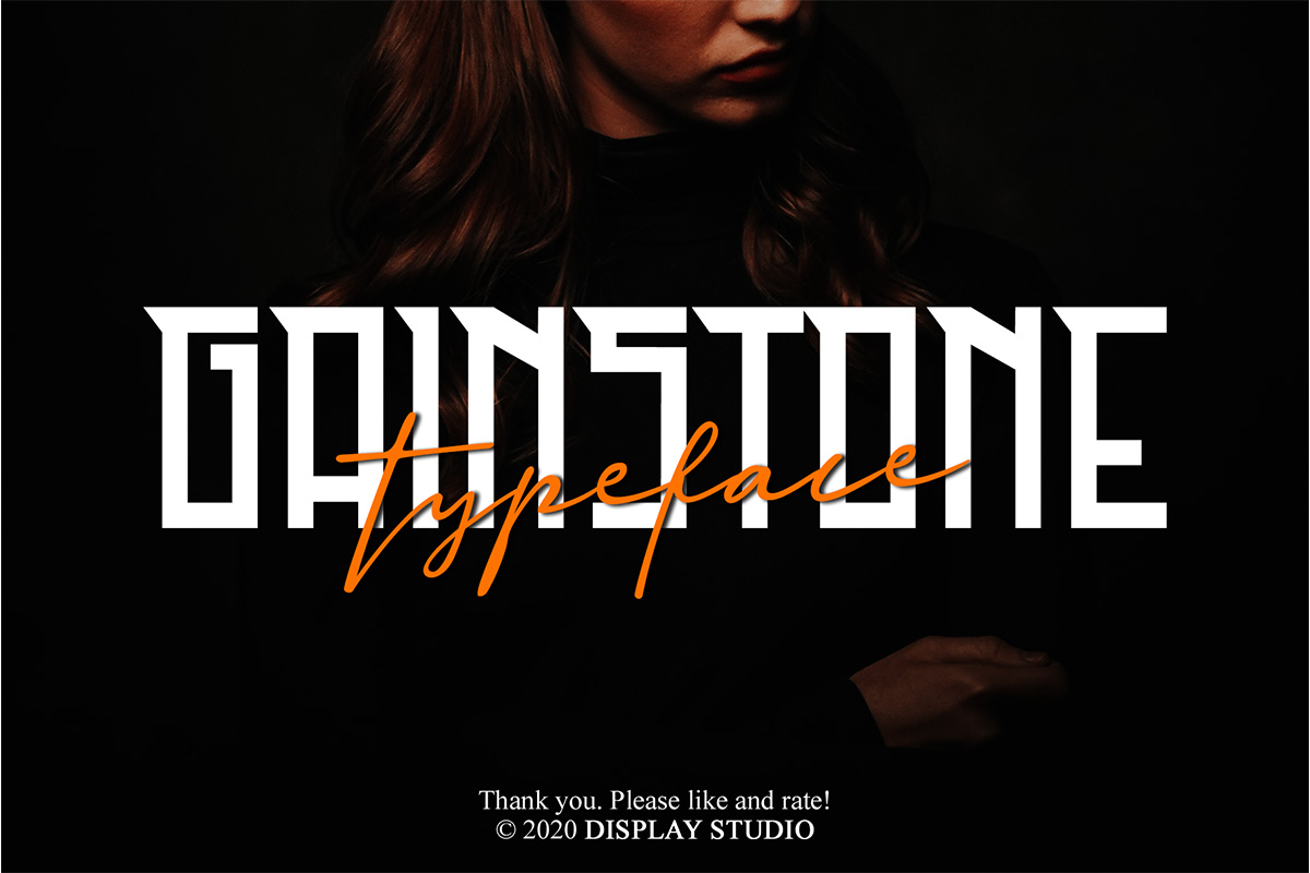 Gainstone Free Font