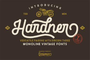 Hardner Retro Free Font