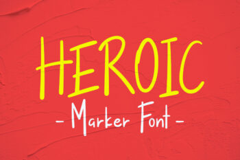 Heroic Free Font