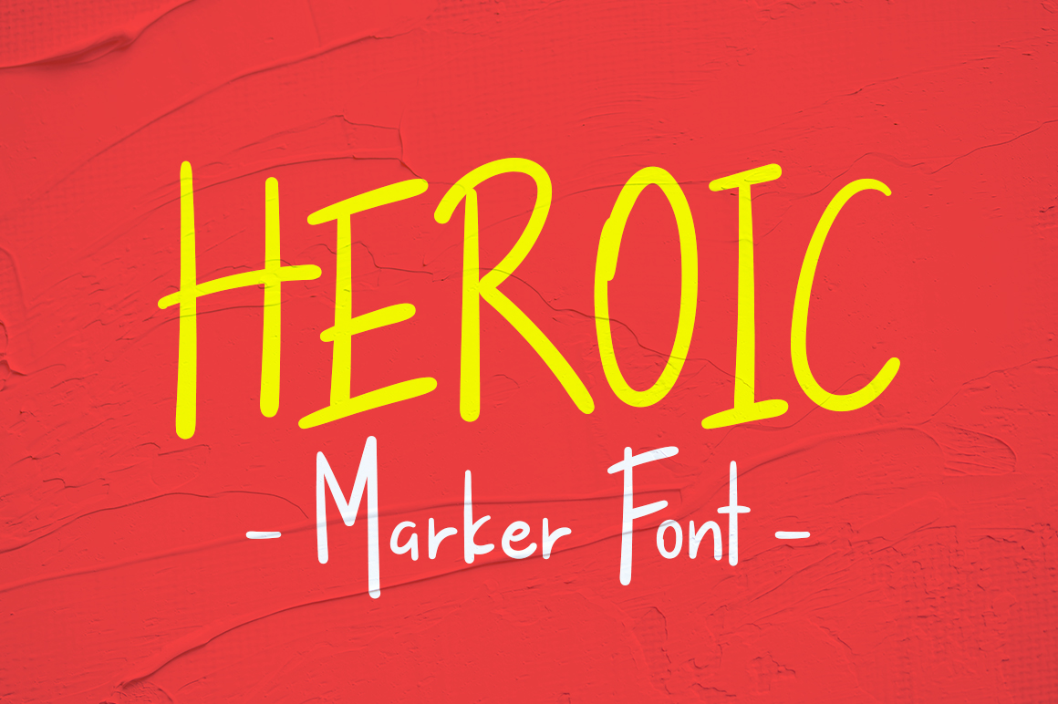 Heroic Free Font