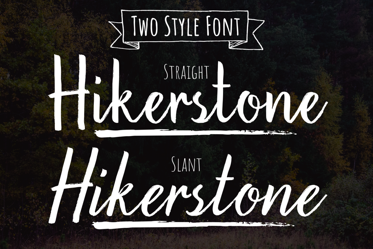 Hikerstone Free Font