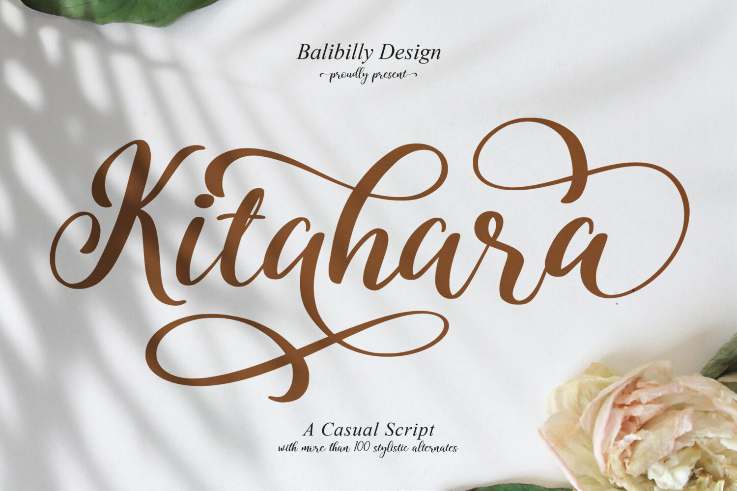 Kitahara Script Free Font