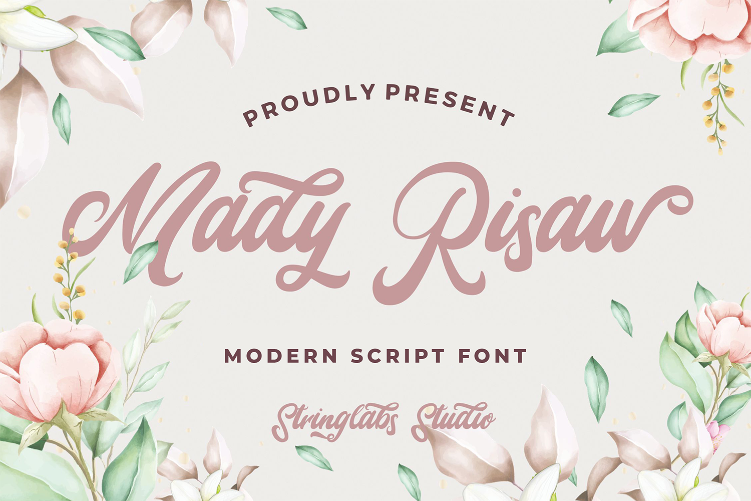 Mady Risaw Free Font