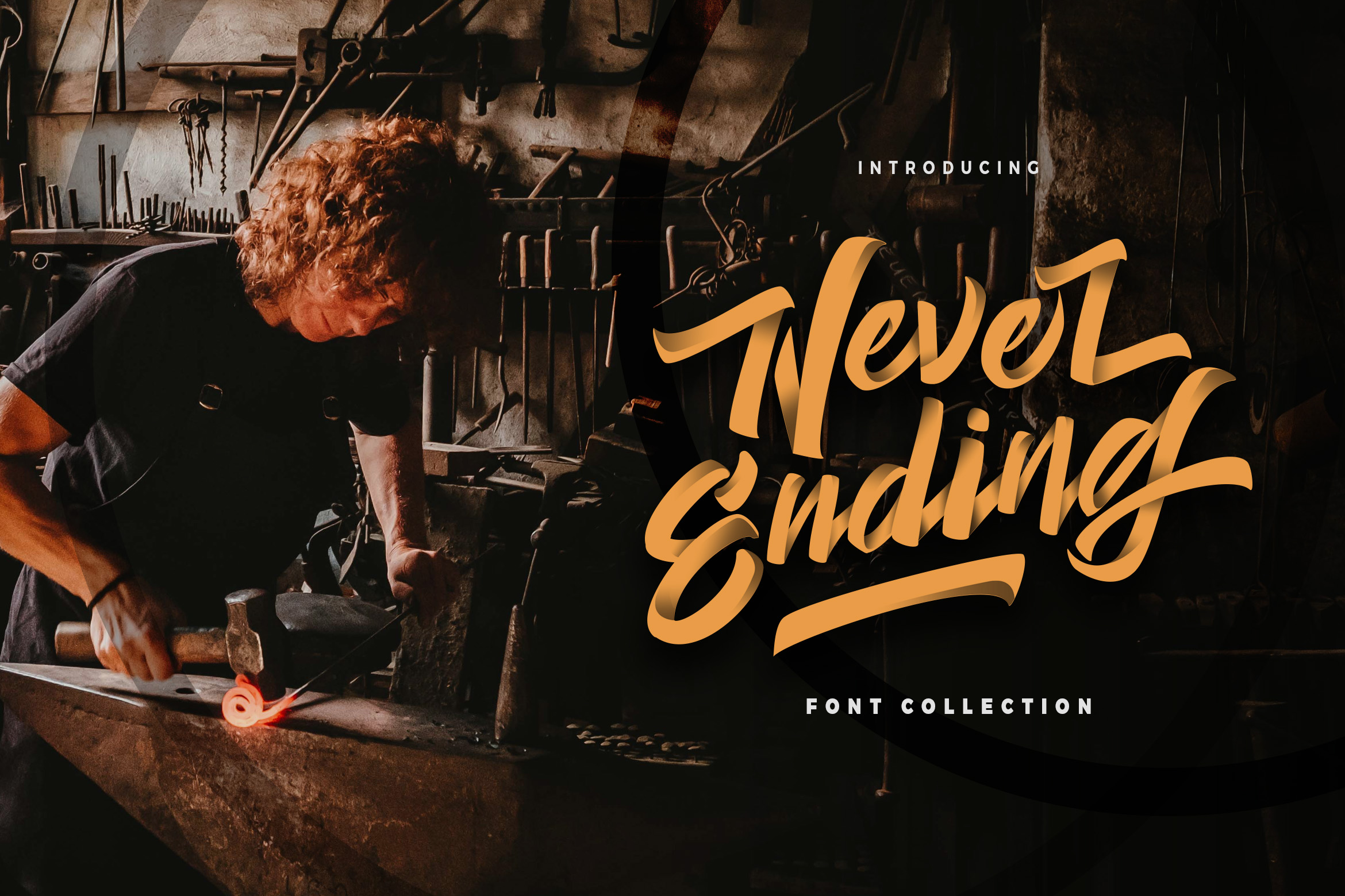 Never Ending Free Font