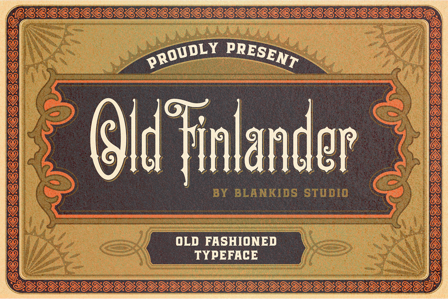 Old Finlander Free Font