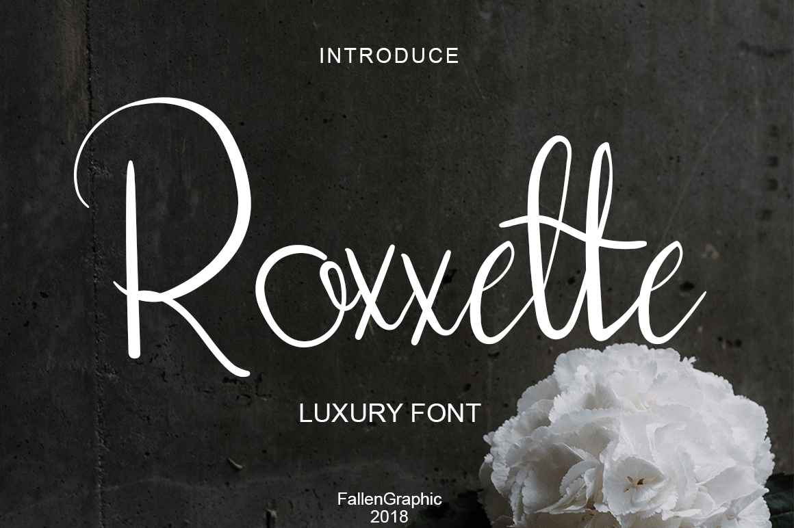 Roxxette Free Font