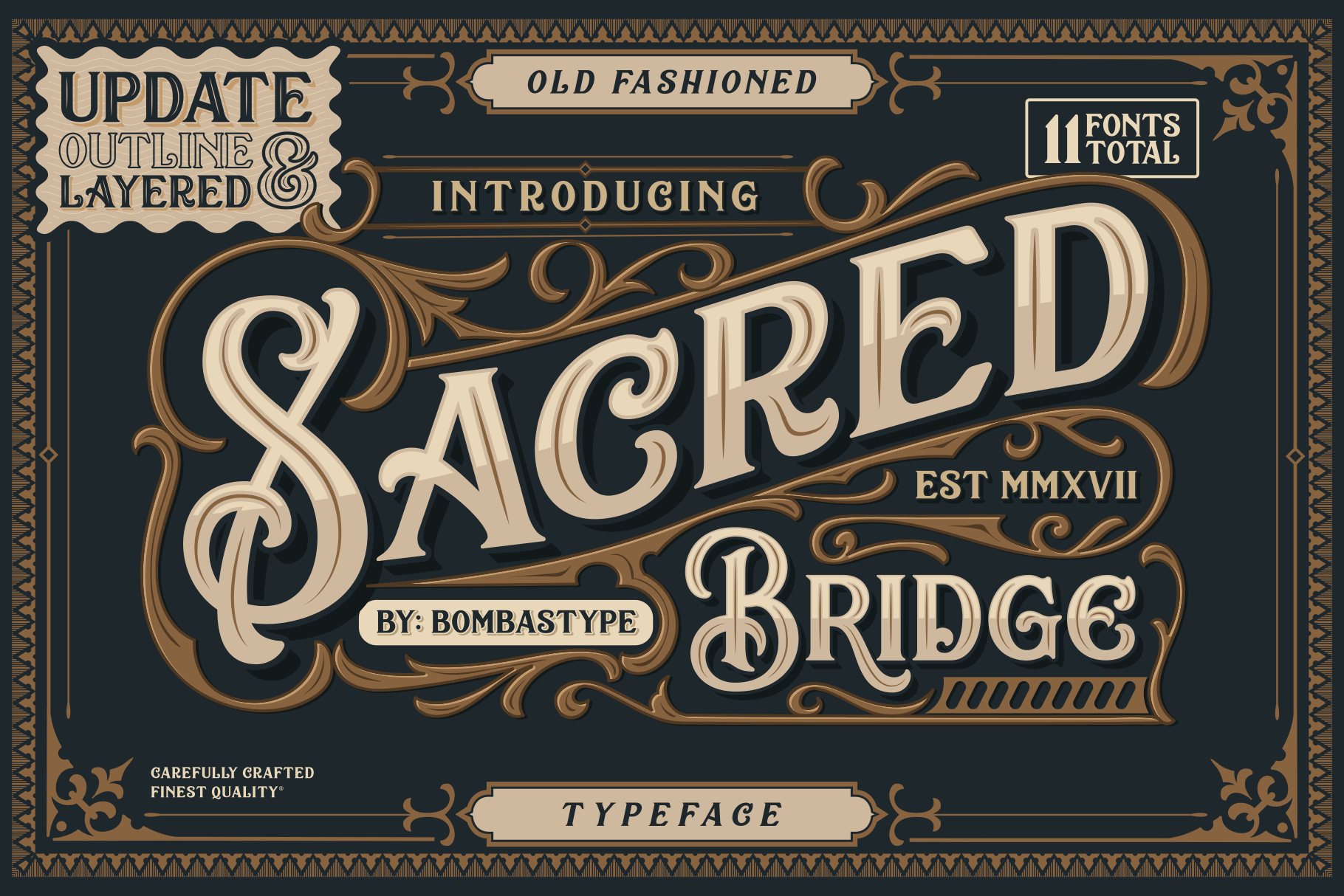 Sacred Bridge Free Font