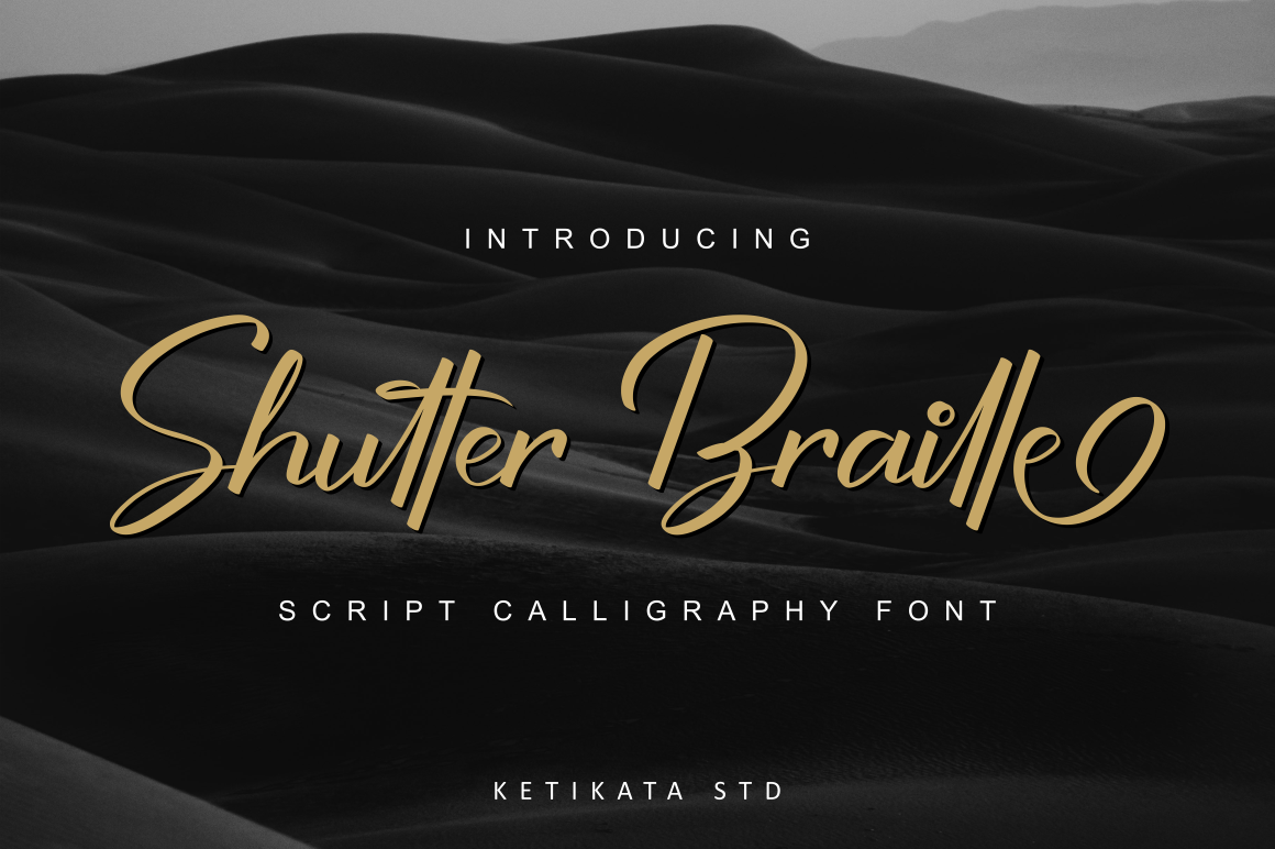 Shutter Braille Free Font