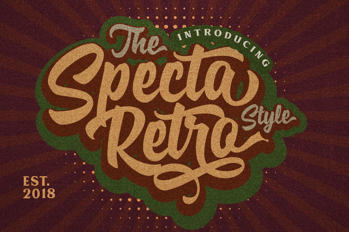 Specta Retro Style Free Font